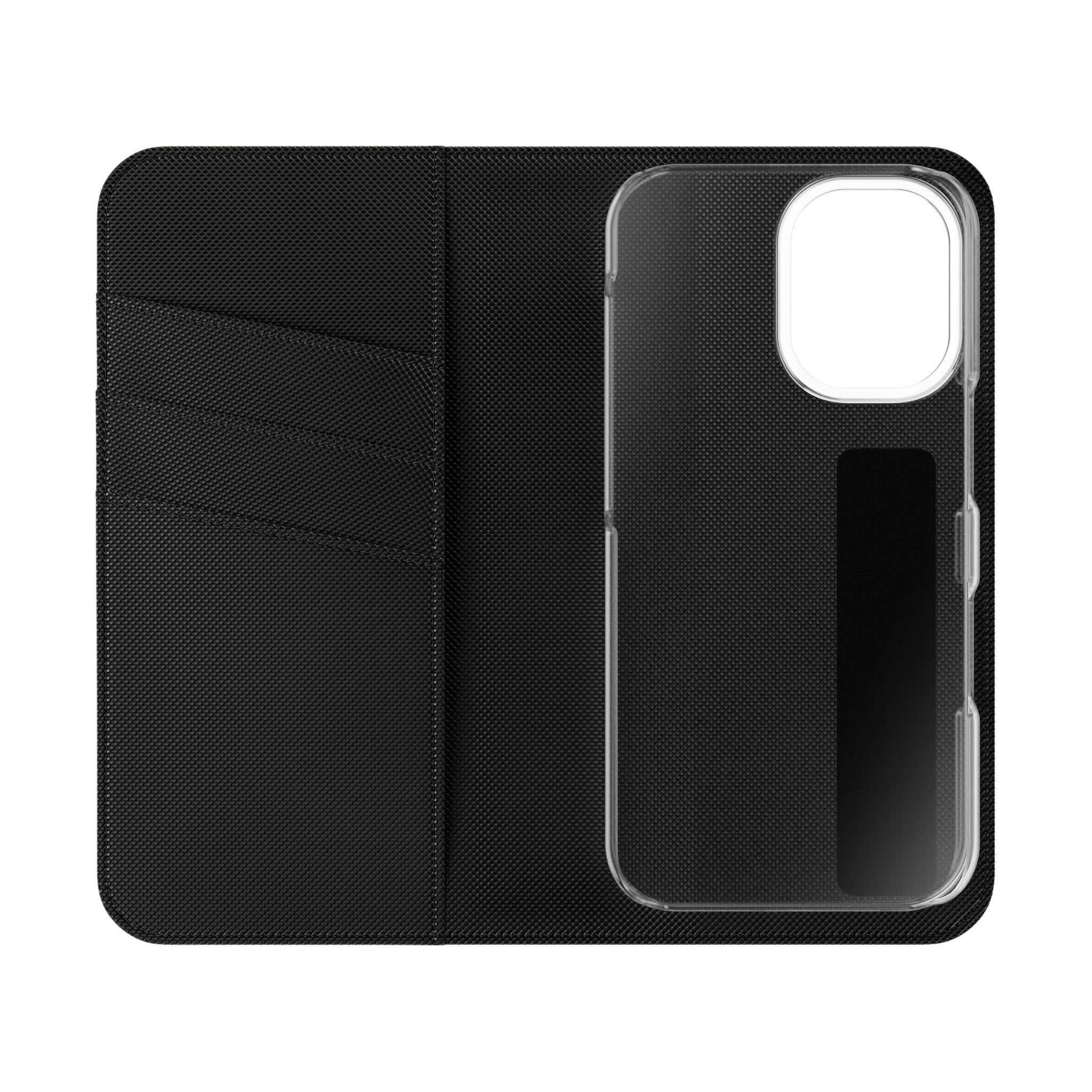 Christian Watercolor Heart Flip Case — "Trust in the Lord with all thine heart" Phone Wallet