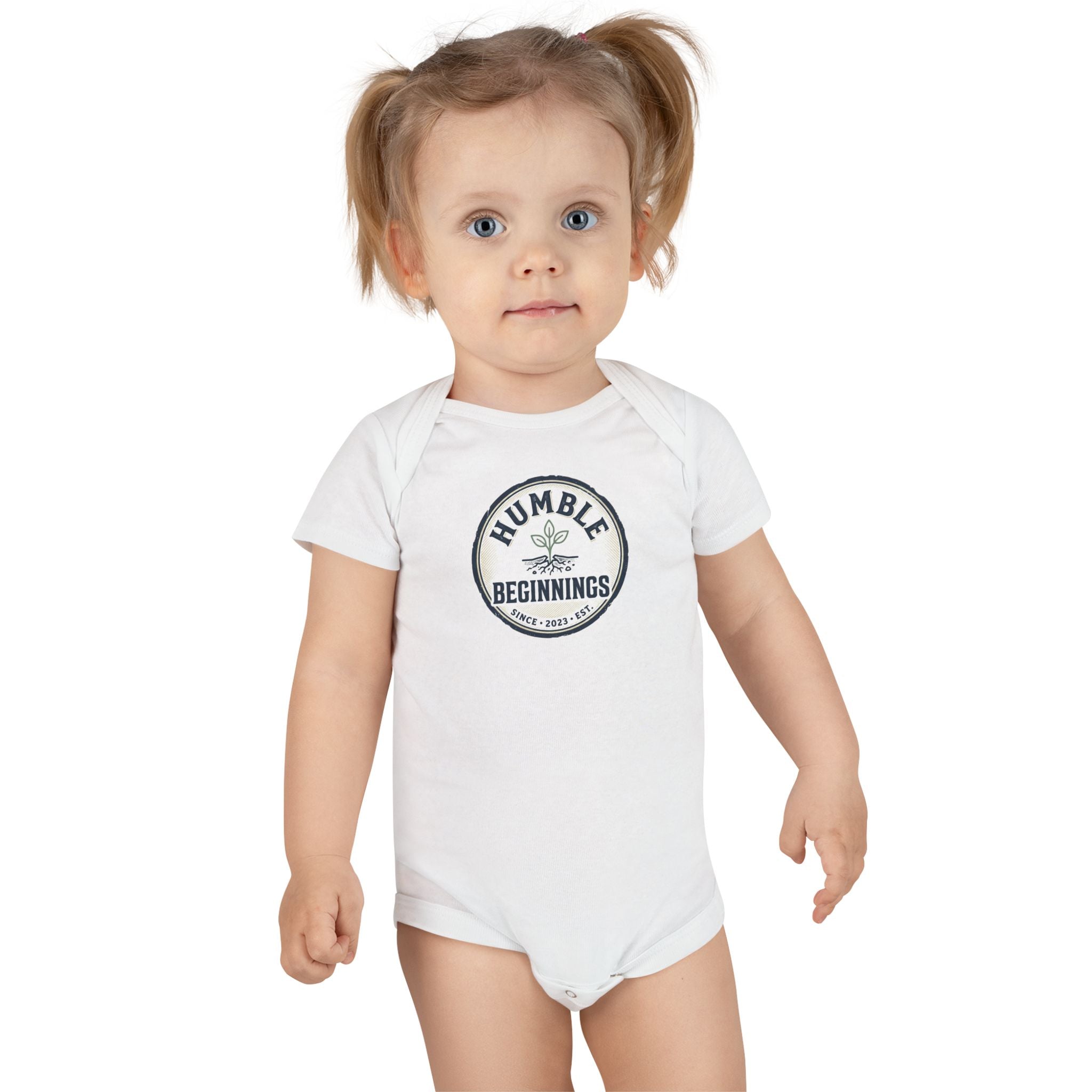 Humble Beginnings Organic Baby Onesie - Newborn Bodysuit
