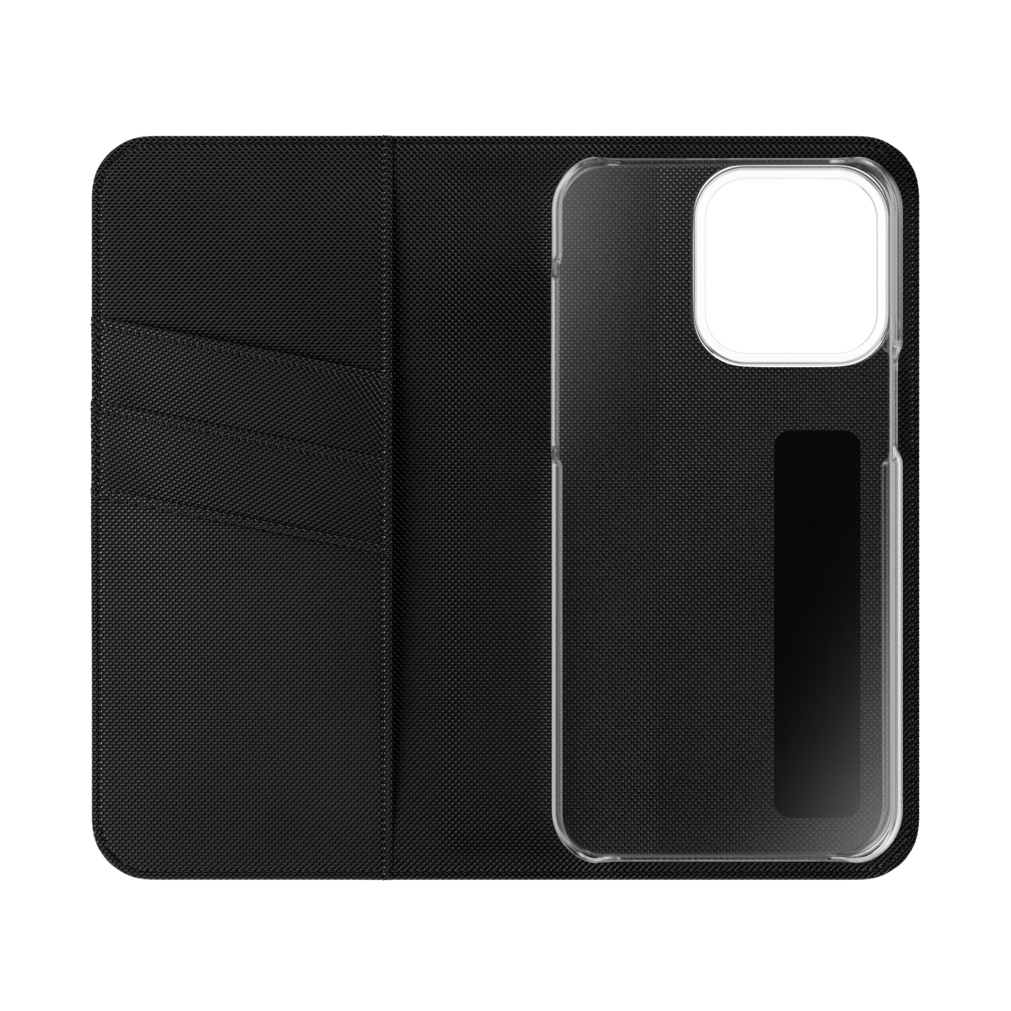 Christian Watercolor Heart Flip Case — "Trust in the Lord with all thine heart" Phone Wallet