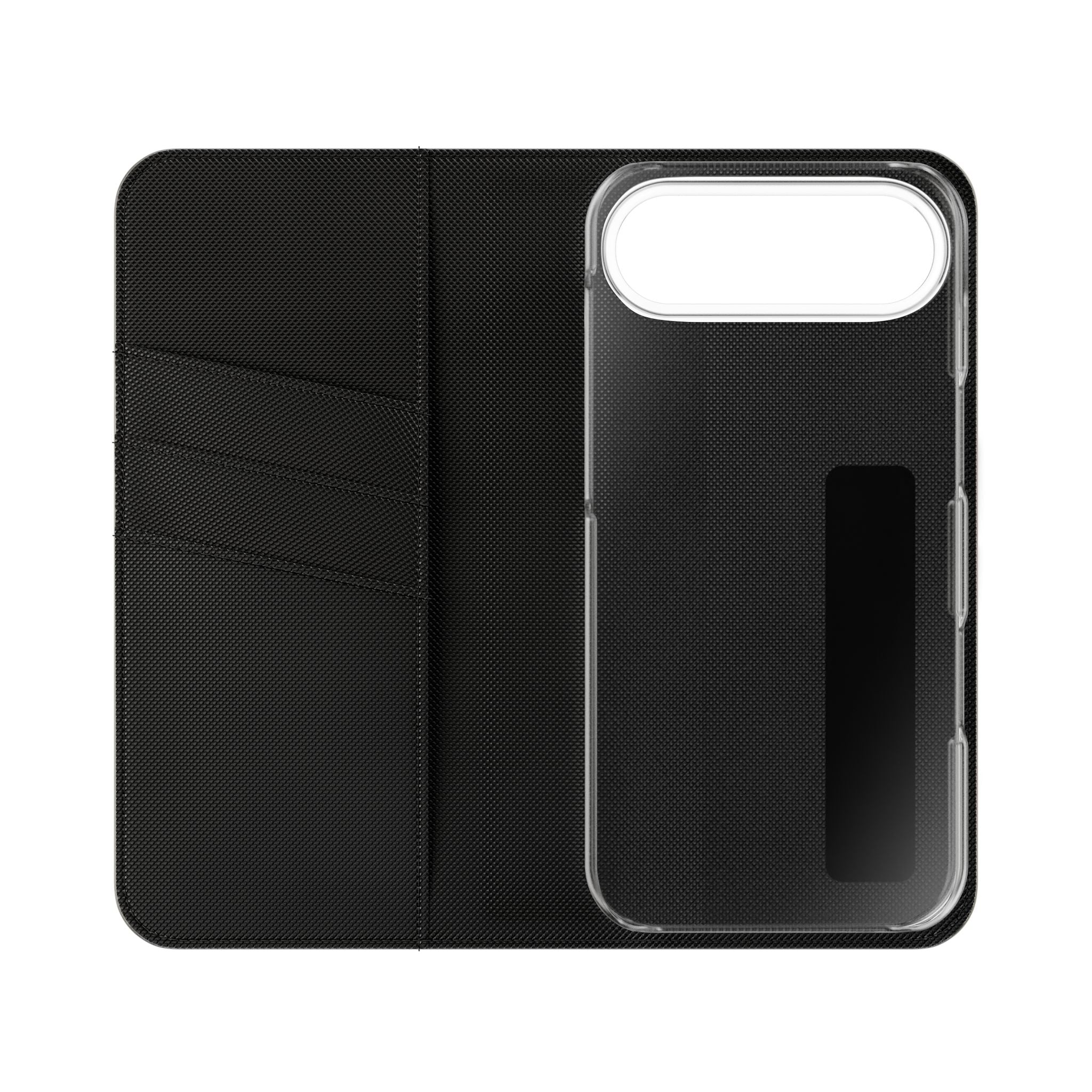 Christian Watercolor Heart Flip Case — "Trust in the Lord with all thine heart" Phone Wallet
