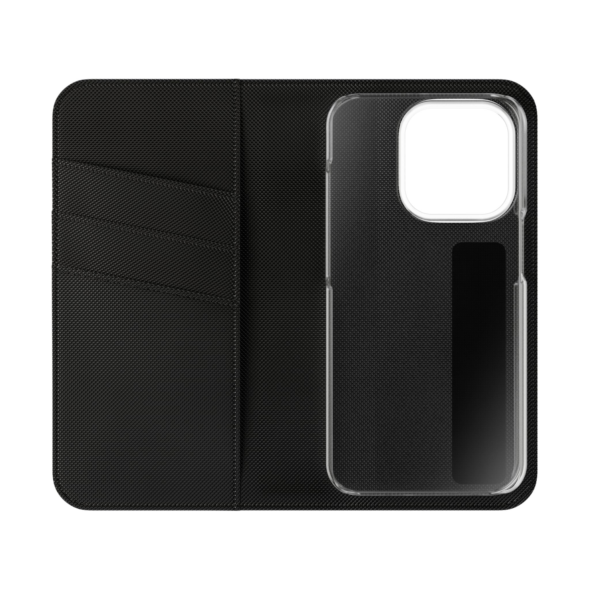 Christian Watercolor Heart Flip Case — "Trust in the Lord with all thine heart" Phone Wallet