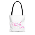 Bride Team Tote Bag - Bachelorette Party Bridal Shower Gift