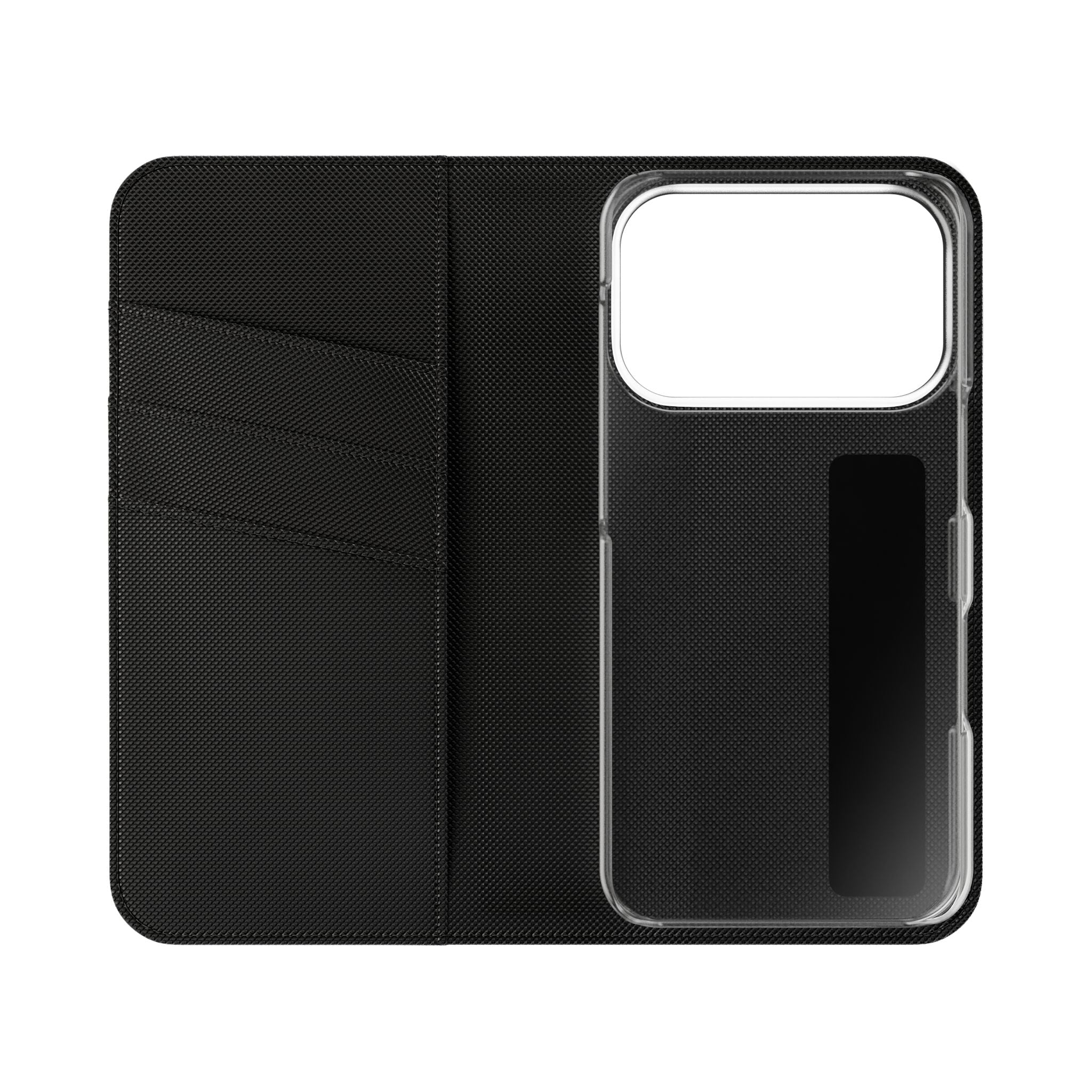Christian Watercolor Heart Flip Case — "Trust in the Lord with all thine heart" Phone Wallet