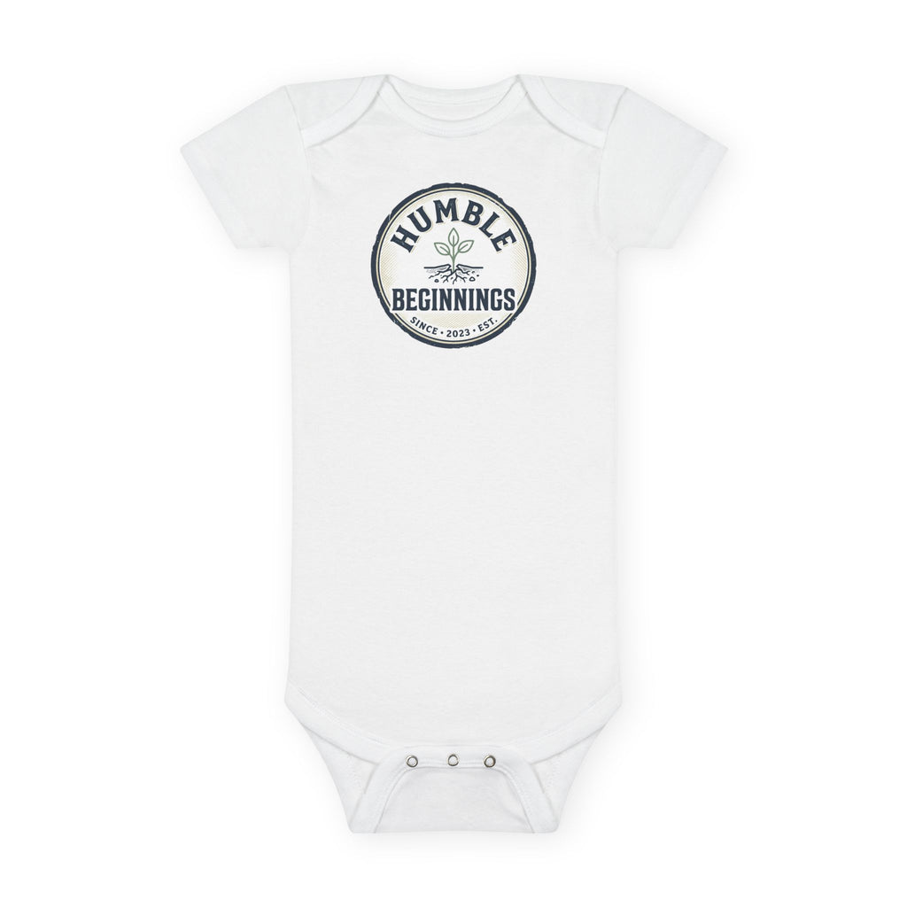 Humble Beginnings Organic Baby Onesie - Newborn Bodysuit