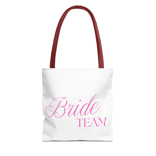Bride Team Tote Bag - Bachelorette Party Bridal Shower Gift